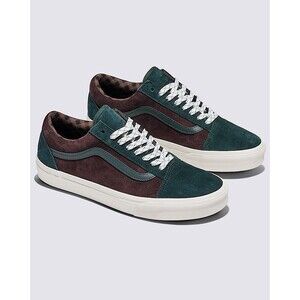 NEW Size Women’s VANS OLD SKOOL PIG SUEDE SHOES VN0A2Z42PRM BROWN GREEN